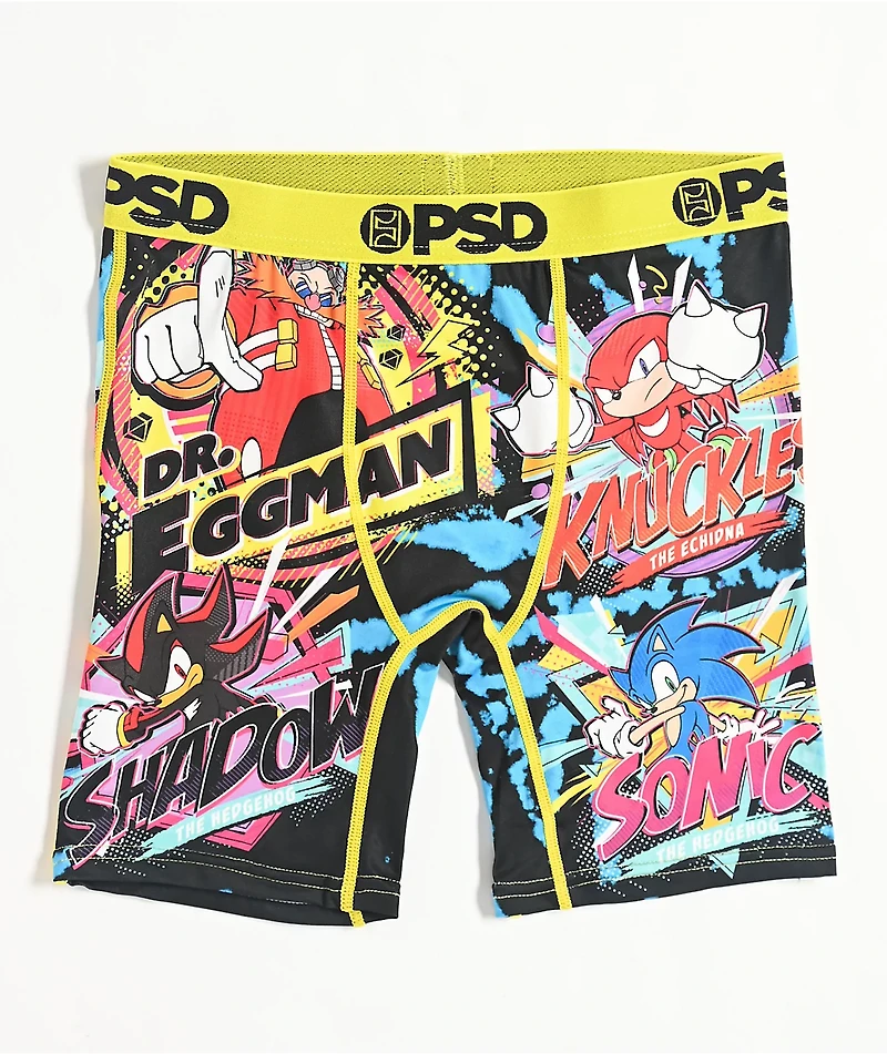 PSD x Sonic The Hedgehog Kids Speed Boxer Briefs