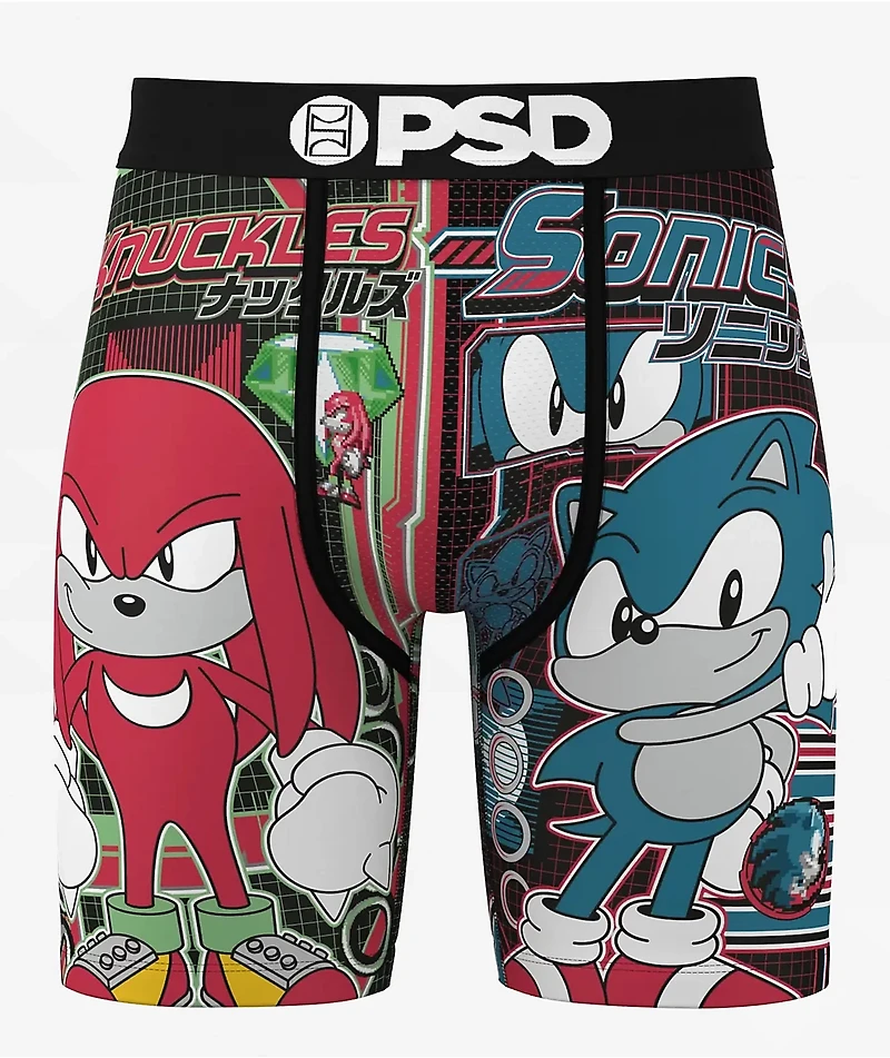 PSD x Sonic The Hedgehog Vs. Knuckles Boxer Briefs
