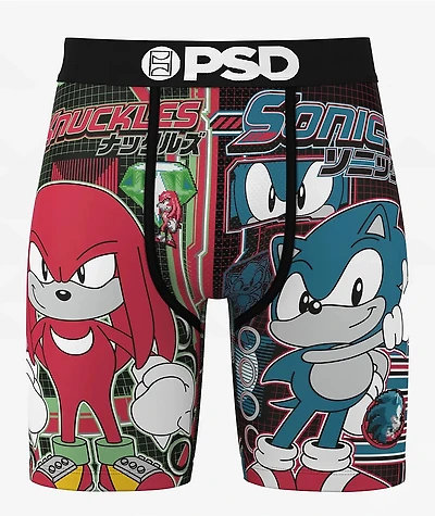 PSD x Sonic The Hedgehog Vs. Knuckles Boxer Briefs