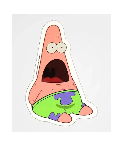 PSD x SpongeBob Patrick Shock Sticker