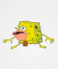 PSD x SpongeBob SquarePants Caveman Sticker
