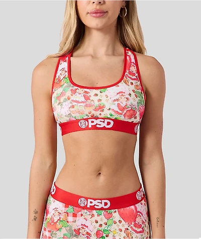 PSD x Strawberry Shortcake Berry Field Fever Red Sports Bra