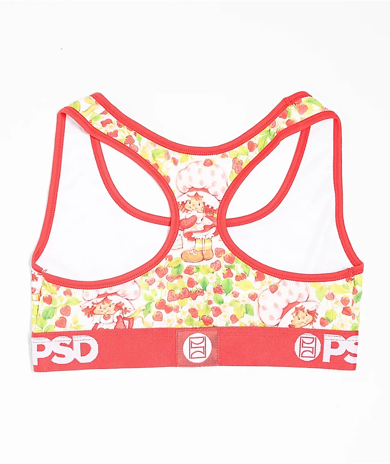 PSD x Strawberry Shortcake Berry Field Red Sports Bra