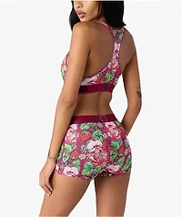 PSD x Strawberry Shortcake Dark Berry Purple Sports Bra