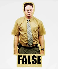 PSD x The Office Dwight False Sticker