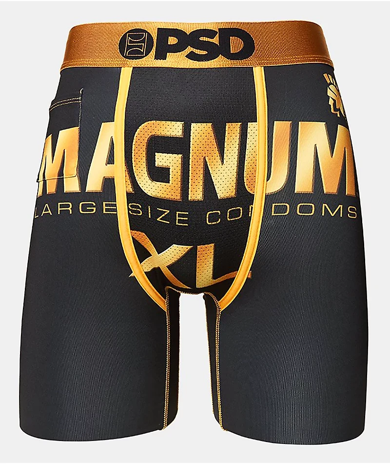 PSD x Trojan Magnum Black Boxer Briefs