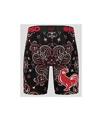 PSD x Whiskey Bent Rooster Black Boxers
