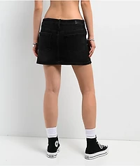 PTCL Rhinestone Diamond Black Mini Skirt