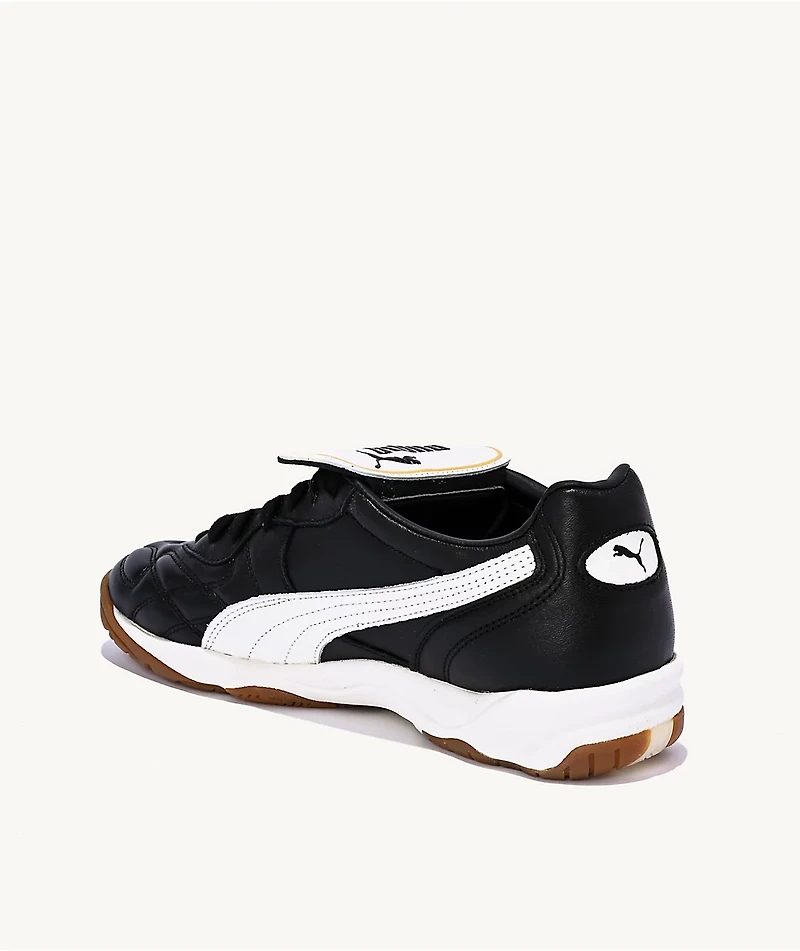 PUMA Men's King Indoor Black & White Shoes
