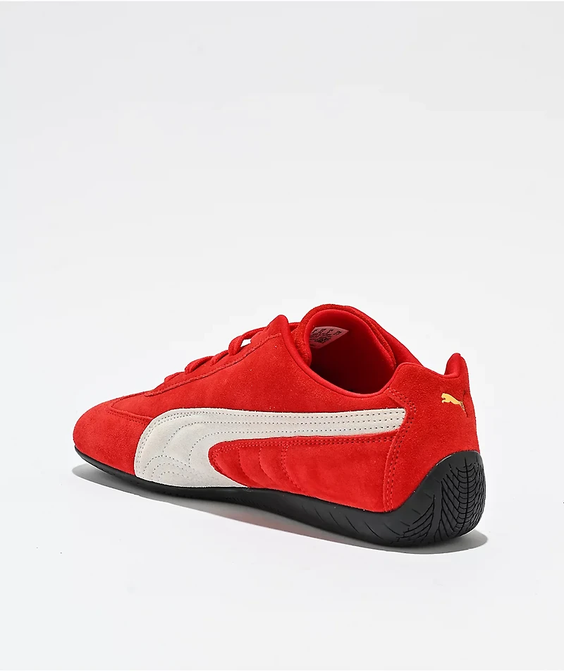 PUMA Men's Speedcat OG For All Time Red & White Shoes