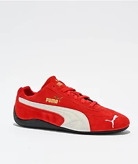 PUMA Men's Speedcat OG For All Time Red & White Shoes