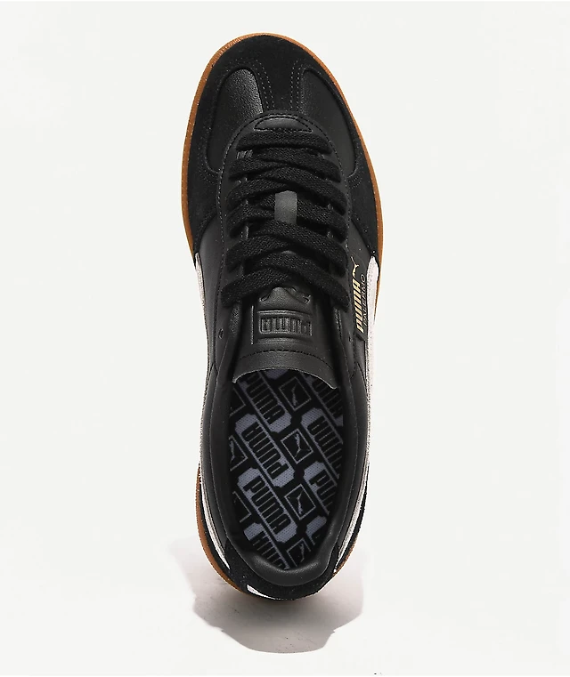 PUMA Palermo Black, Feather Gray Gum Shoes Arden Fair