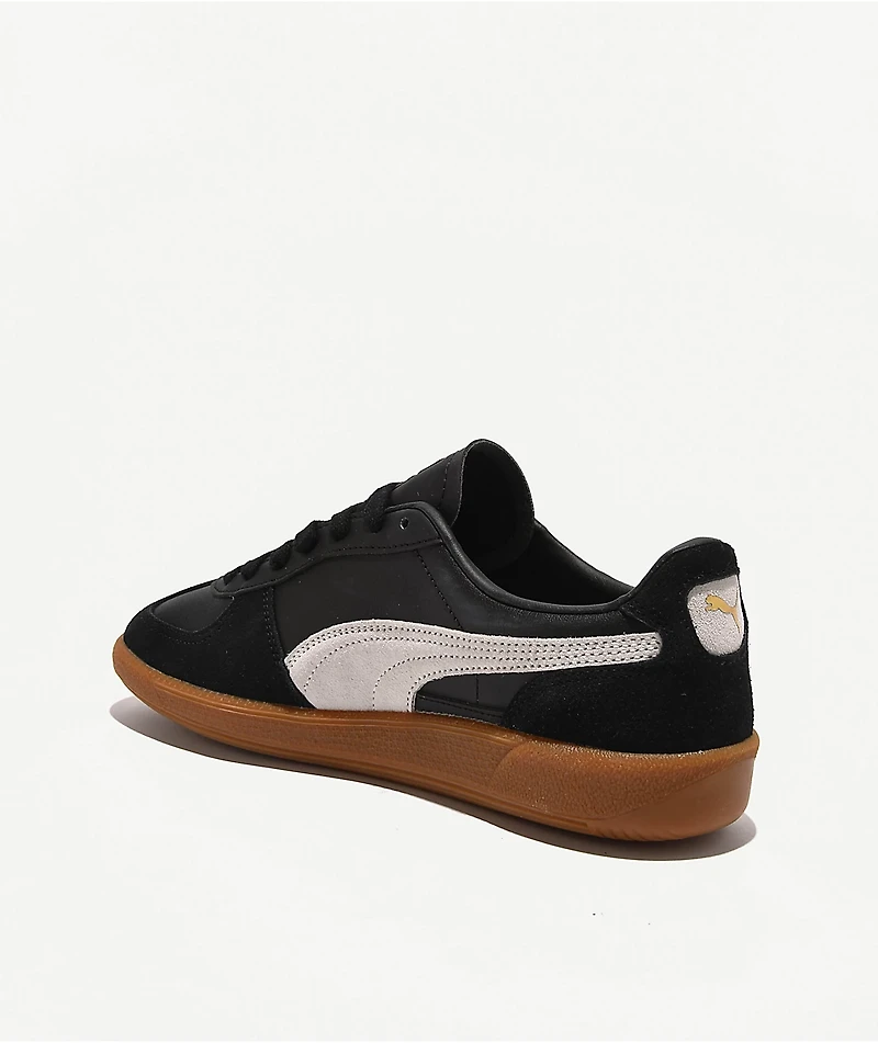 PUMA Palermo Black, Feather Gray & Gum Shoes