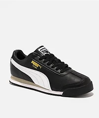 PUMA Roma 24 Black & White Shoes