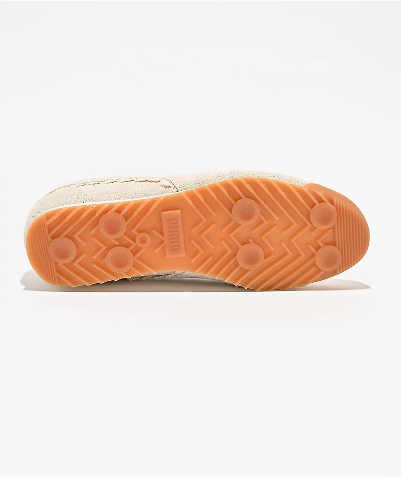 PUMA Women's Arizona Lace Warm White & Caramel Latte Shoes