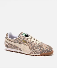 PUMA Women's Arizona Leopard Brown Shoes