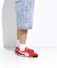 PUMA Women's Arizona Nylon Red & Grey Shoes