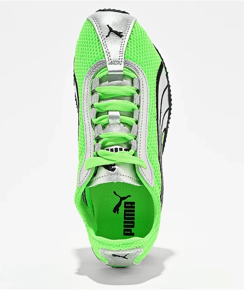 PUMA Women's H-Street OG Fizzy Green & Silver Shoes