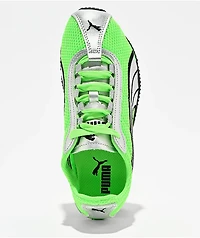 PUMA Women's H-Street OG Fizzy Green & Silver Shoes