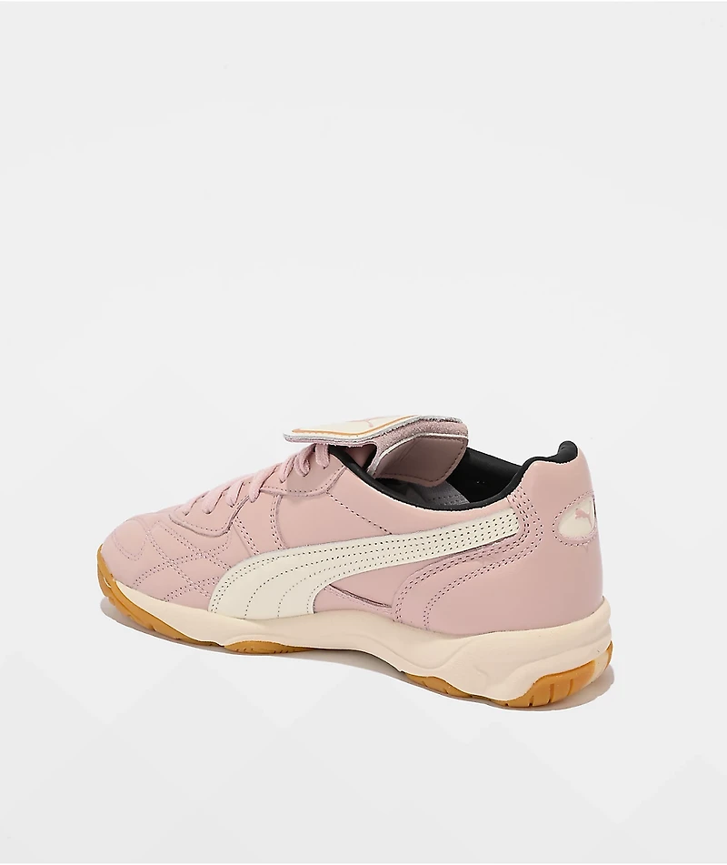 PUMA Women's King Indoor Mauve Mist & Warm White Shoes