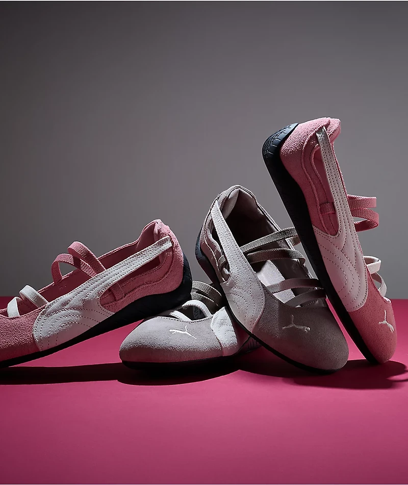 PUMA Women's Speedcat Ballet Dusky Rose Shoes