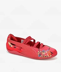 PUMA Women's Speedcat Ballet Silky Red Shoes