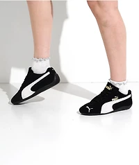 PUMA Women's Speedcat OG Black & White Shoes