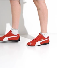 PUMA Women's Speedcat OG For All Time Red & White Shoes