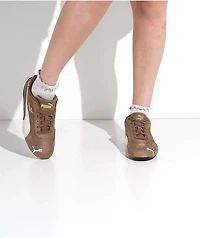 PUMA Women's Speedcat OG Haute Coffee & Frosted Ivory Shoes
