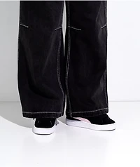 PUMA Women's Suede XL Black & Pink Shoes