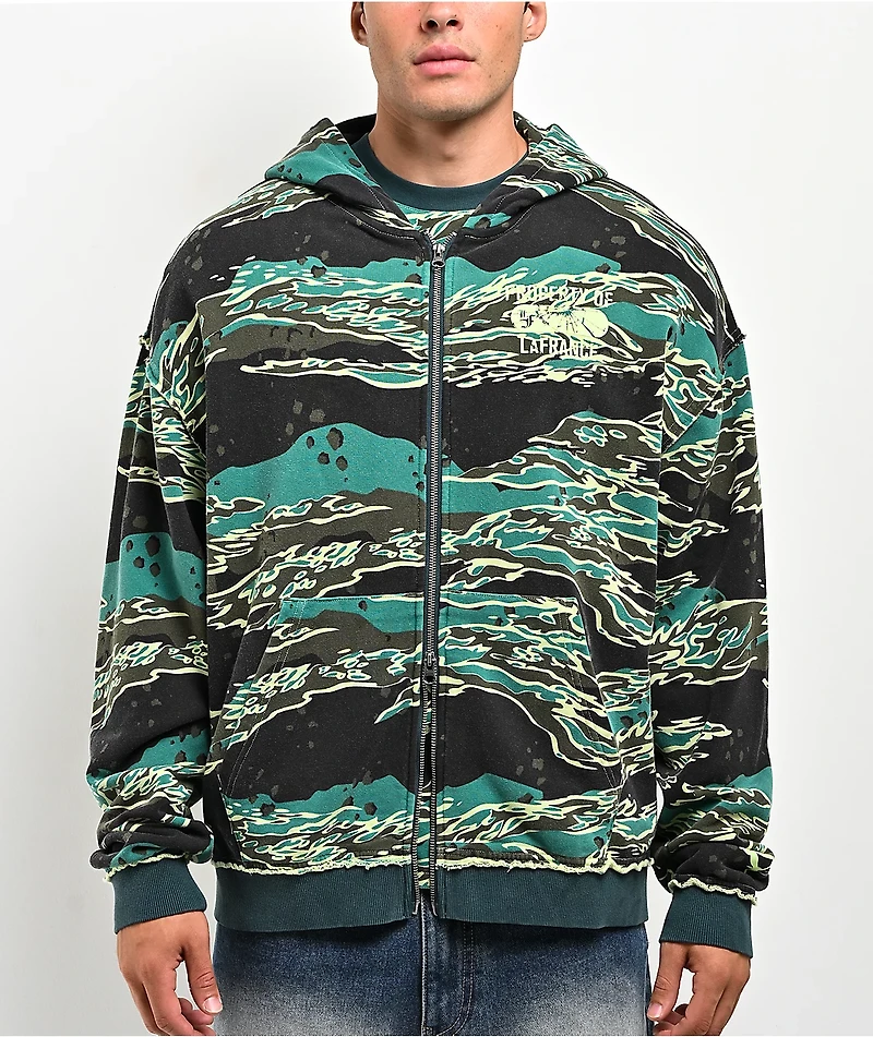 PUMA x LaFrancé Supply Camo Zip Hoodie