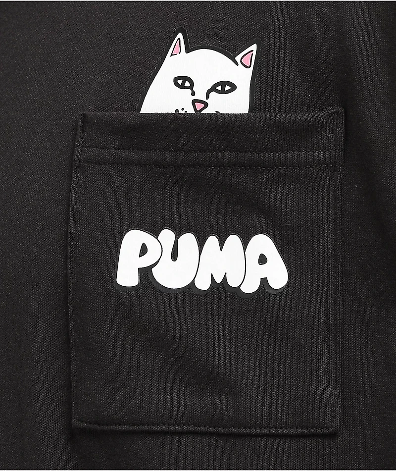 PUMA x RIPNDIP Black Pocket T-Shirt