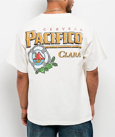 Pacifico Logo Off White T-Shirt