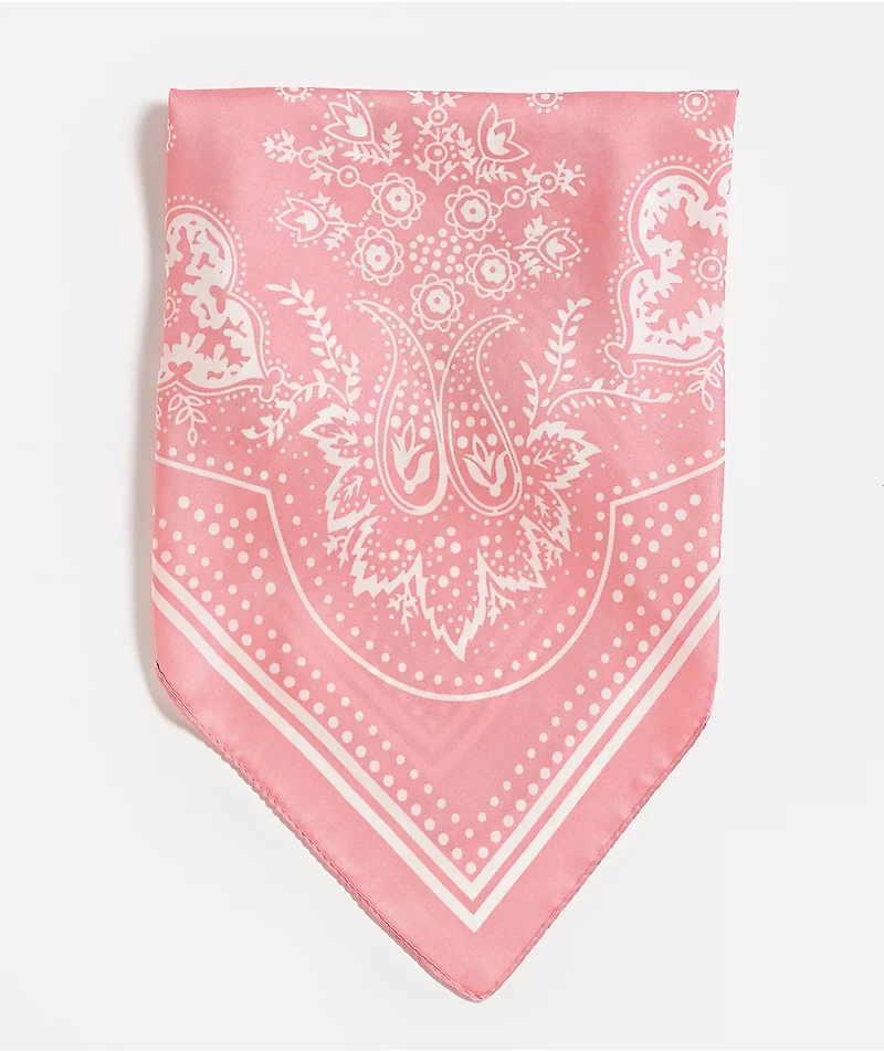 Paisley Pink Bandana