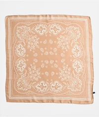 Paisley Tan Bandana