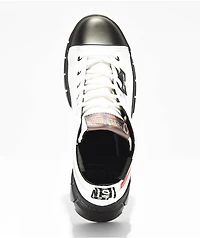 Palladium Revolt Hi TX Star White Platform Shoes