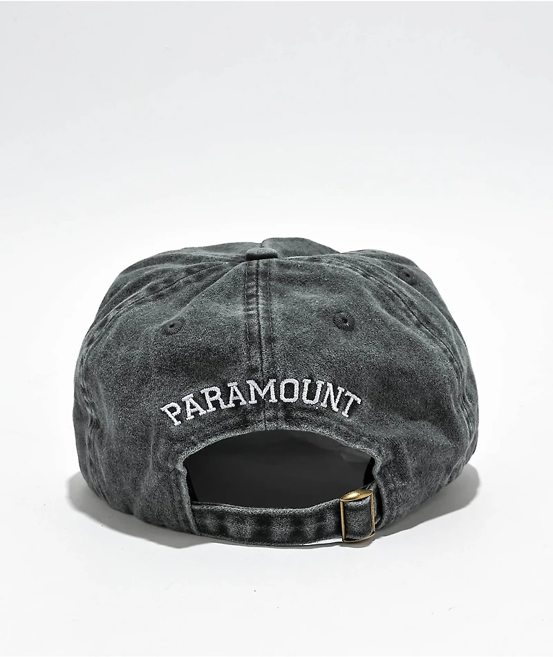 Paramount Saloon Black Wash Strapback Hat