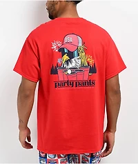 Party Pants Free Birdie Red T-Shirt