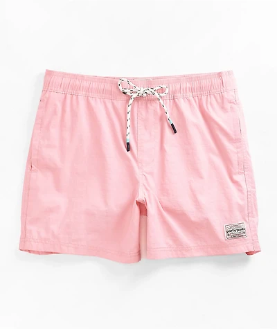 Party Pants Nylon Coral Pink Board Shorts