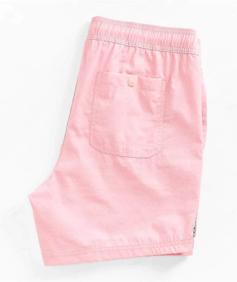 Party Pants Nylon Coral Pink Board Shorts