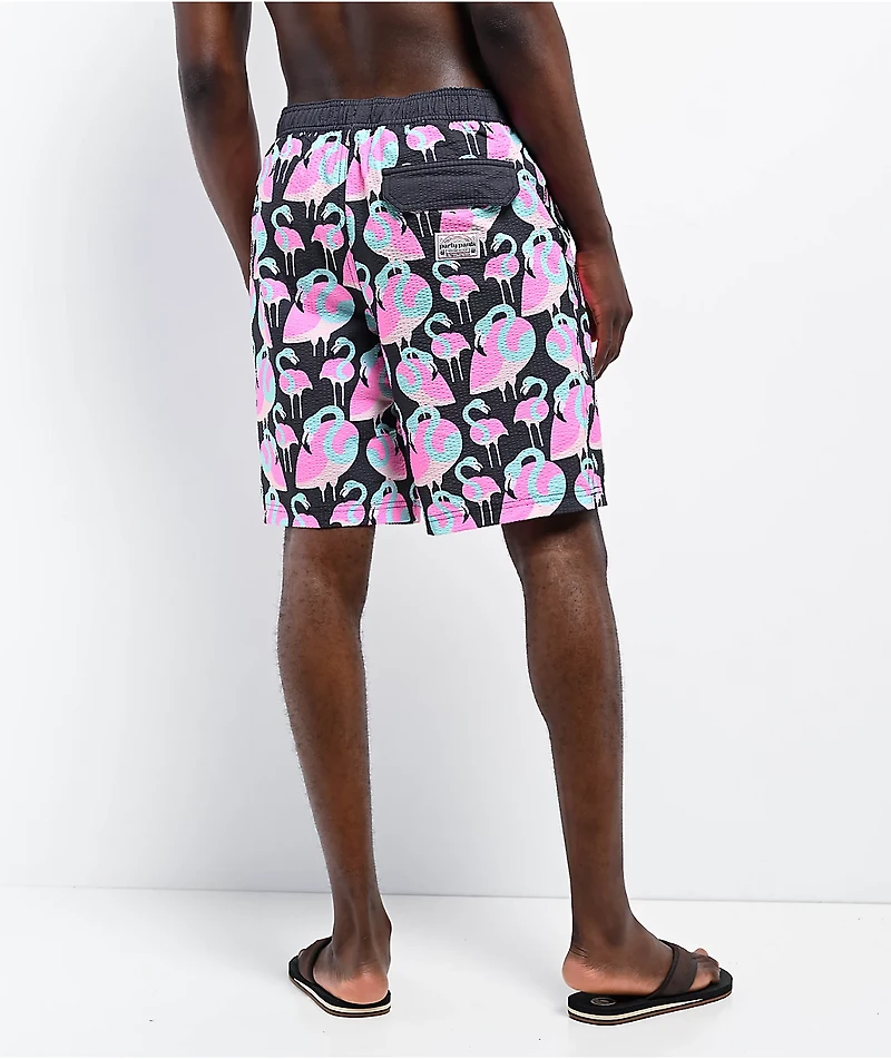 Party Pants Pinkerton Black Board Shorts