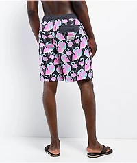 Party Pants Pinkerton Black Board Shorts