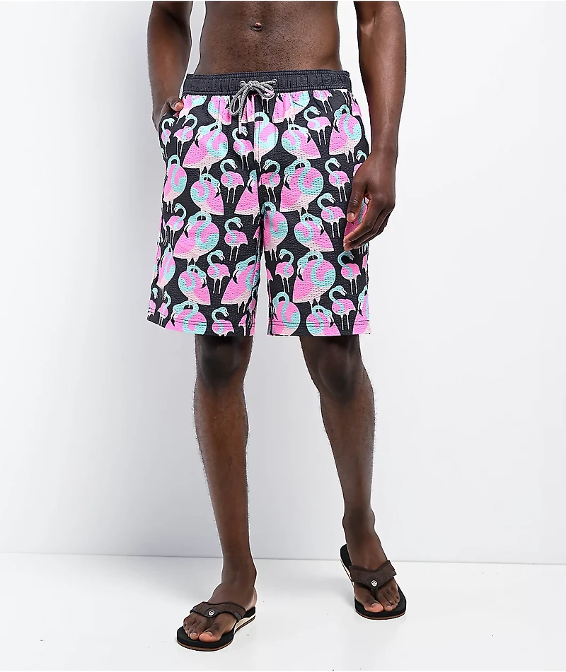 Party Pants Pinkerton Black Board Shorts