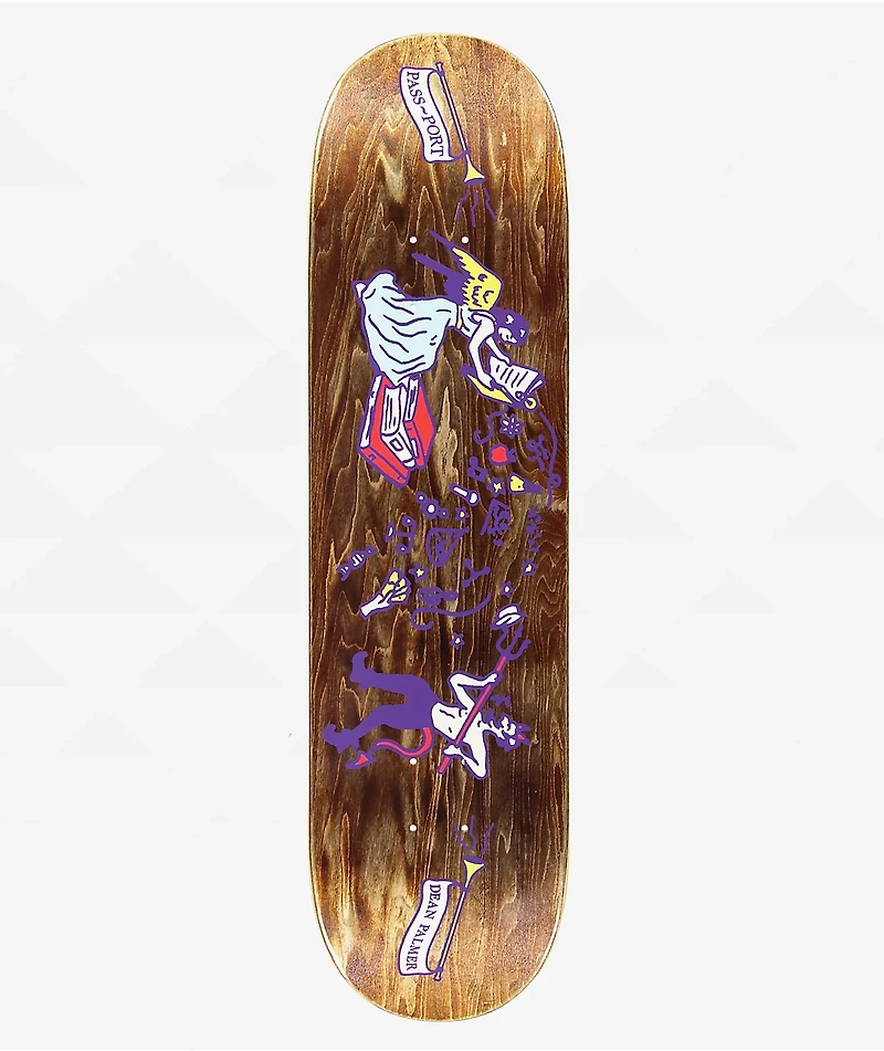 Passport Dean Angel VS Devil 8.25" Skateboard Deck