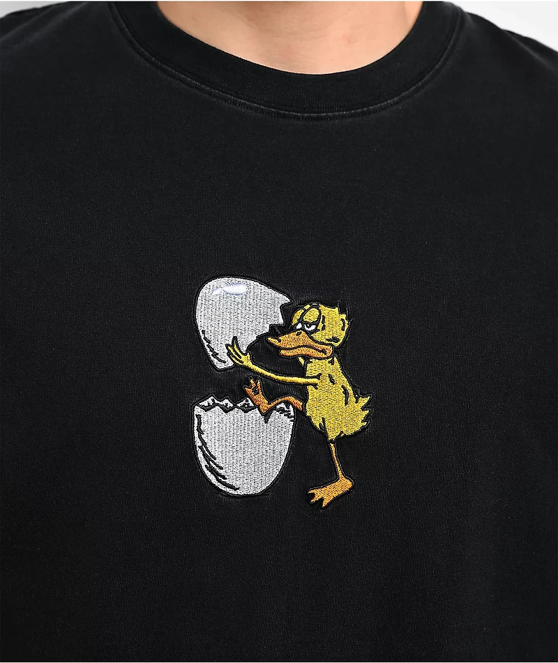 Passport Over It Black T-Shirt