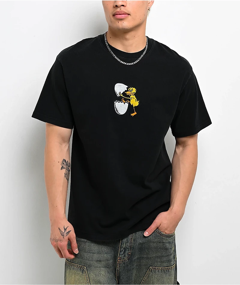 Passport Over It Black T-Shirt