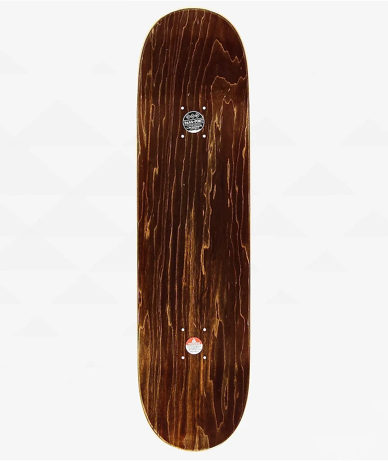 Passport Wine Em & Dine Em Sparkling Pour 8.5" Skateboard Deck