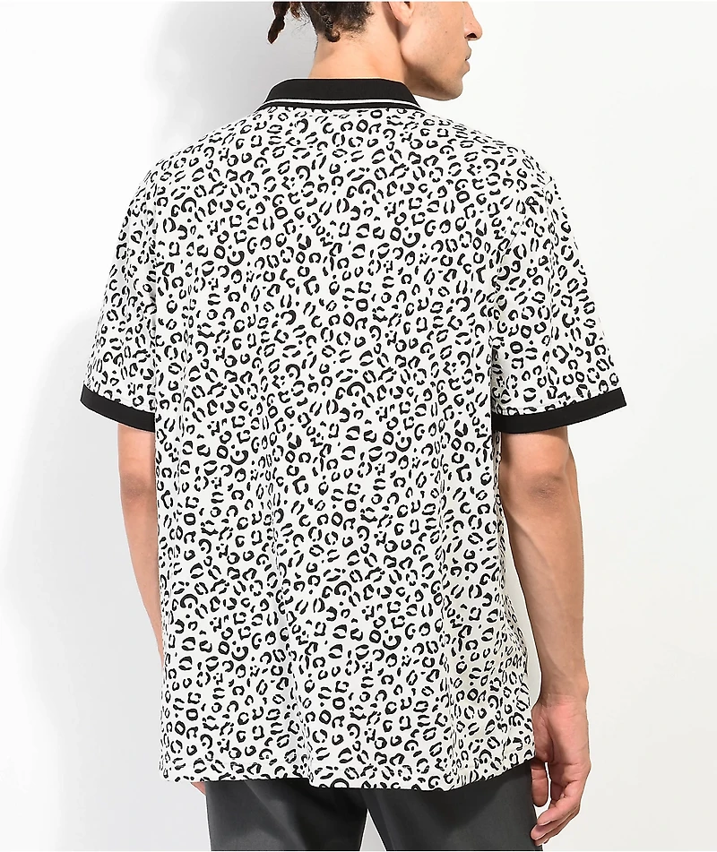 Paterson Animal Print Polo Shirt