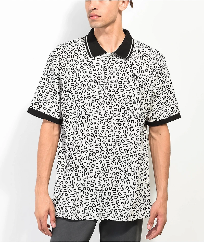 Paterson Animal Print Polo Shirt