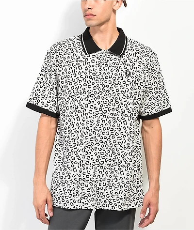Paterson Animal Print Polo Shirt